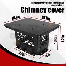 8"x13" Weatherproof Heavy-Duty Chimney Cap Flue Caps Easy Bottom Installation