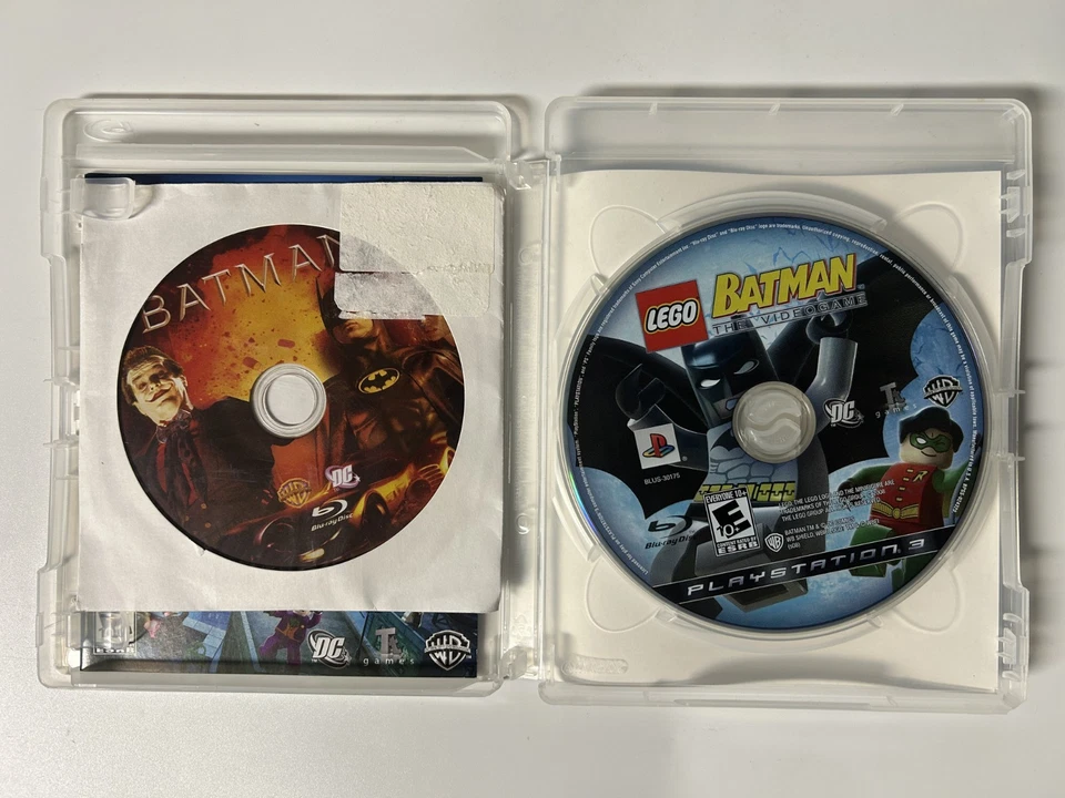 Lego Batman 1, 2 y 3 Lote Sony PlayStation 3 PS3 - ¡¡LOS 3 CIB!!! Foto 3 de 4
