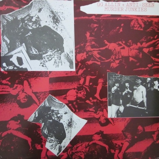Gg -& Antiseen- Allin Murder Junkies (винил) (ИМПОРТ ИЗ Великобритании)