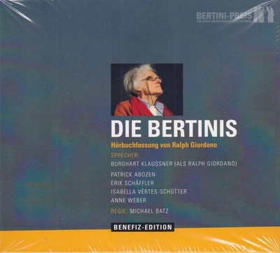 Die Bertinis Hörbuch 3x CD Hörbuchfassung von Ralph Giordano Benefiz Edit #K2120