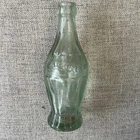 Vintage Atlanta GA Coca-Cola “Hobbleskirt” Green Glass Bottle-Rare