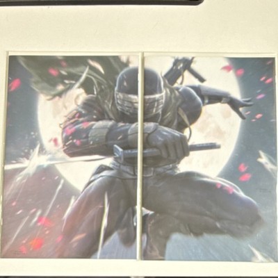 G.I. Joe: A Real American Hero 318 D/E - Tiago Da Silva Snake Eyes LTD 750