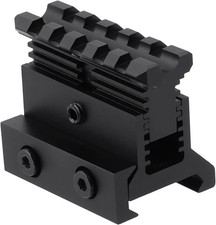 Gotical Picatinny Riser Mount Adjustable Height Lockdown Series with Quick Re...