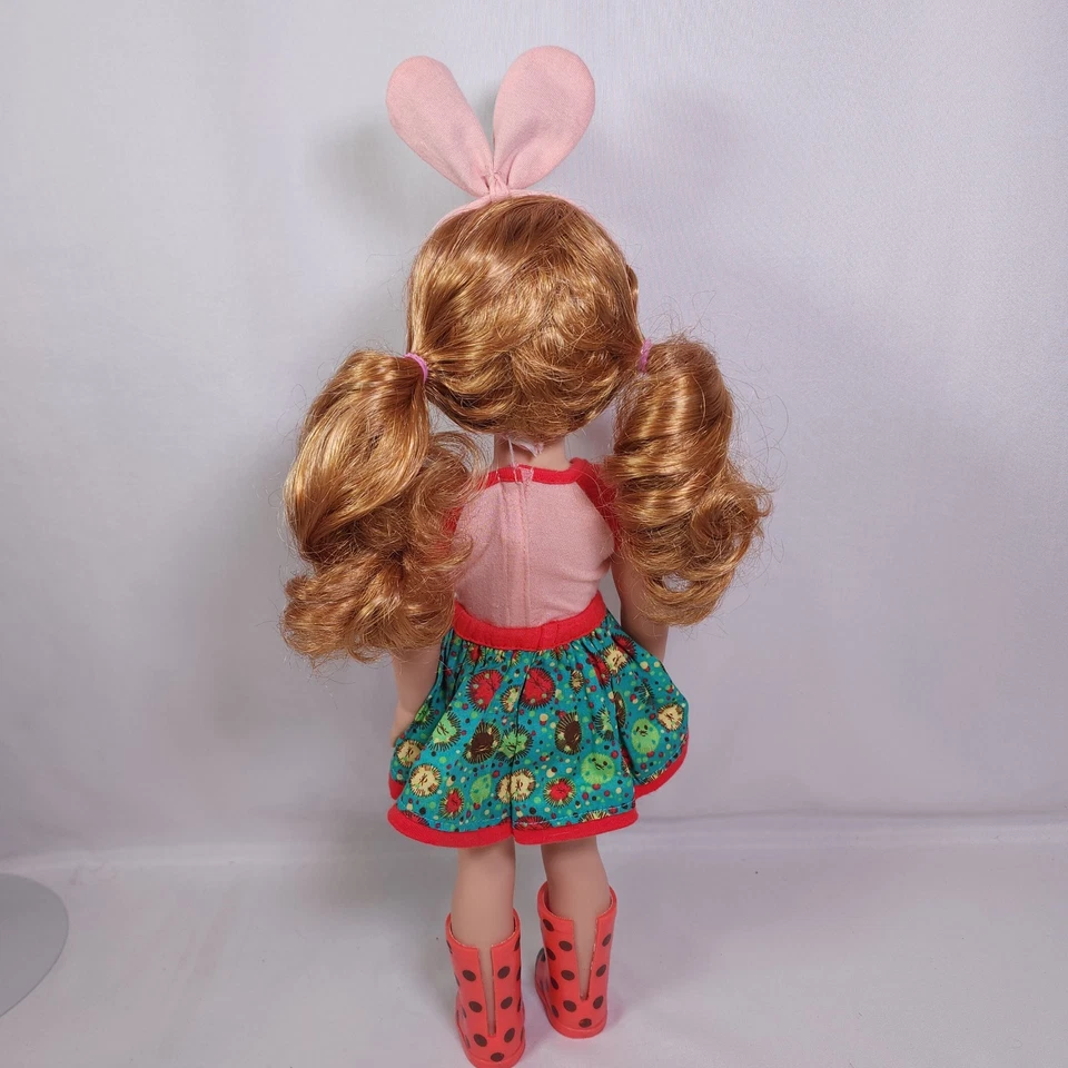 Muñeca American Girl "Willa" de 14,5": pelo rojo rizado, conjunto de agua traje First Meet Foto 4 de 4
