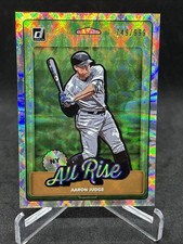 2019 Panini Donruss Baseball AARON JUDGE “ALL RISE” Nicknames /999 #N1 Yankees