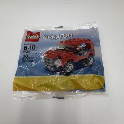LEGO Creator 7803 Mini Jeep NEW! Red 4x4 SUV Truck Car Vehicle 66373