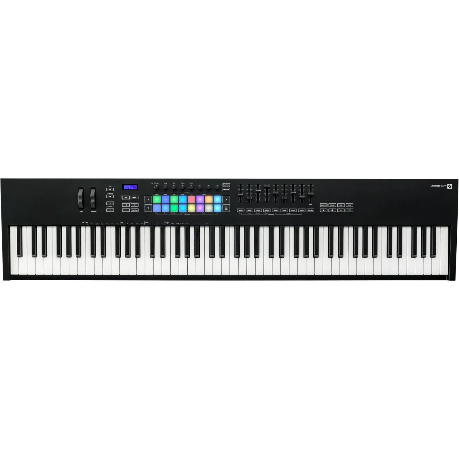 Контроллер MIDI-клавиатуры Novation Launchkey 88 MK3 с 88 клавишами