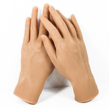 Simulation Silicone Male Hand Model Men's Mannequin Displays Hands Model prop