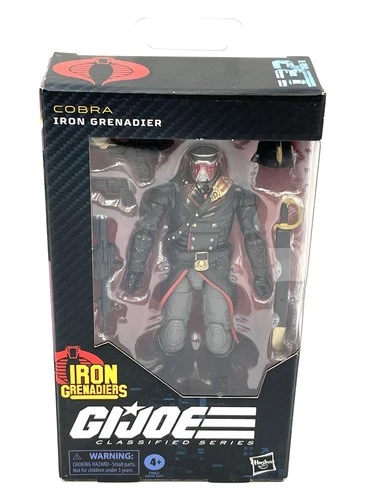 Hasbro G.IJoe Classified Series Cobra Iron Grenadier Boxed 6 Inch #132
