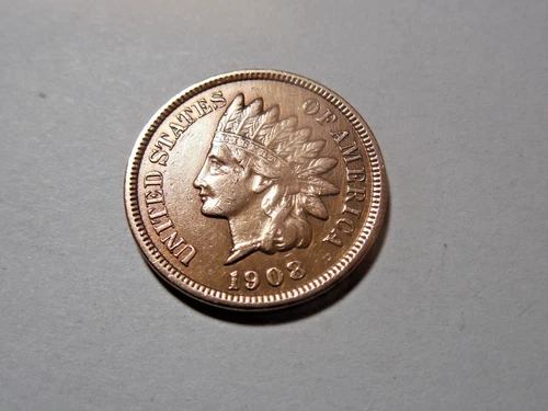 1908 Indian Head Cent in about XF condition. Nice coin..  But You decide!!