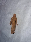 Vintage Marx Fort Apache 60mm Vinyl Indian Woman with Papoose Brown
