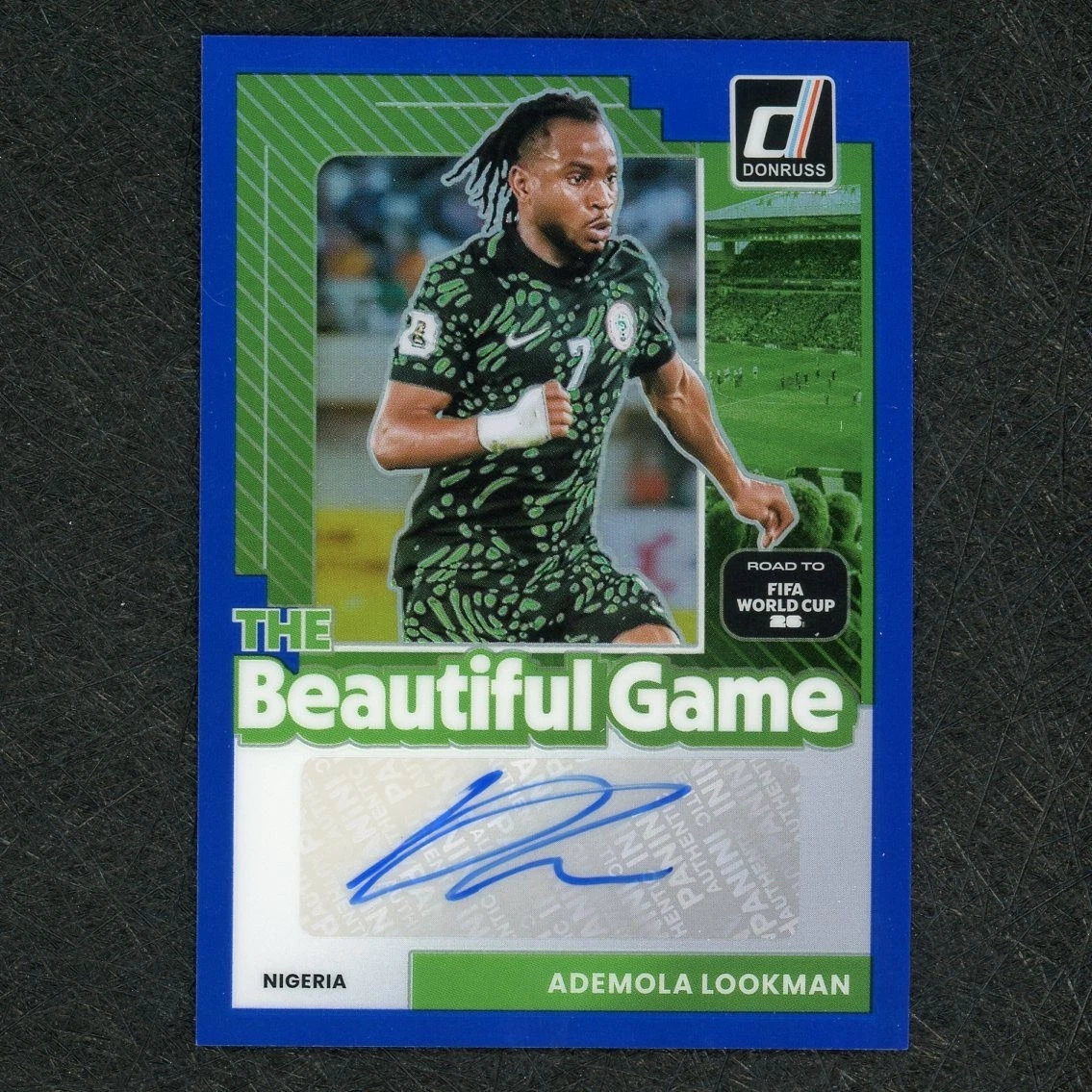 Soccer Nigeria Autographed Sports Trading Cards & Accessories for