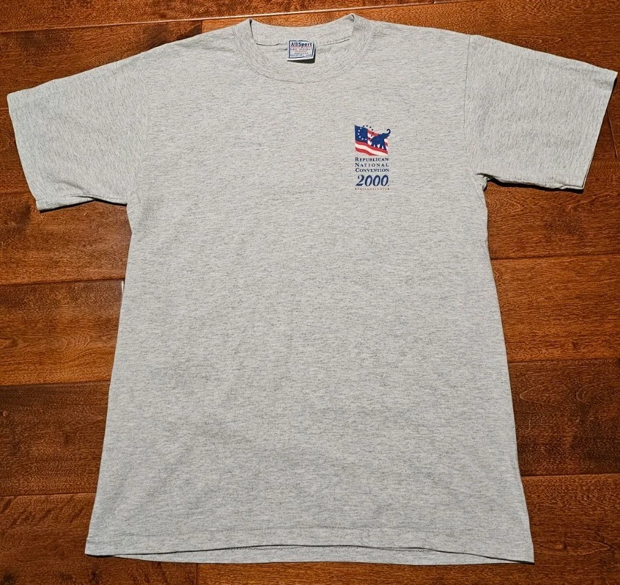 Vintage Year 2000 Republican National Convention Philadelphia T-Shirt Men's M - Image 2 of 4