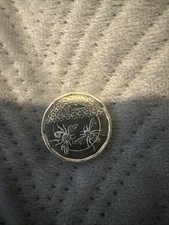 King Charles III Bee One Pound Coin, 2025, Gold And Silver