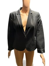 Worthington Women's Black Single Button Blazer Size M