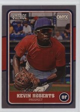 2025 Onyx Vintage Extended Gray Border /49 Kevin Roberts Jr #OVKERO 0j81