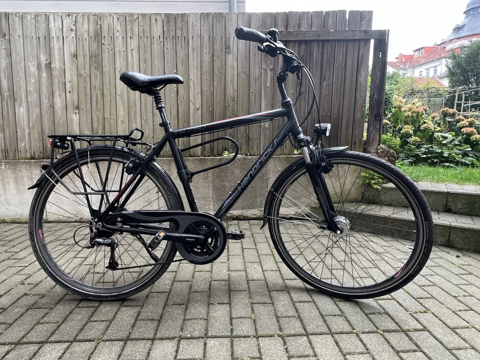 Hendricks TS 750/schwarz/28 Zoll Herrenrad/Rahmenhöhe 56 cm/24 Kettenschaltung - Bild 4 von 4