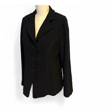 Armani Collezioni Elegant Black Blazer