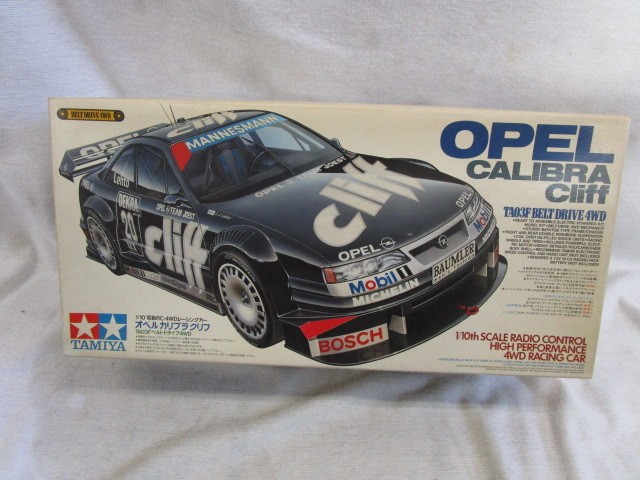 Tamiya 1/10 electric RC racing car Original Opel Calibra