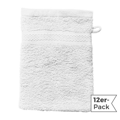 REDBEST Waschhandschuh ''Chicago'' 12er-Pack Walk-Frottier