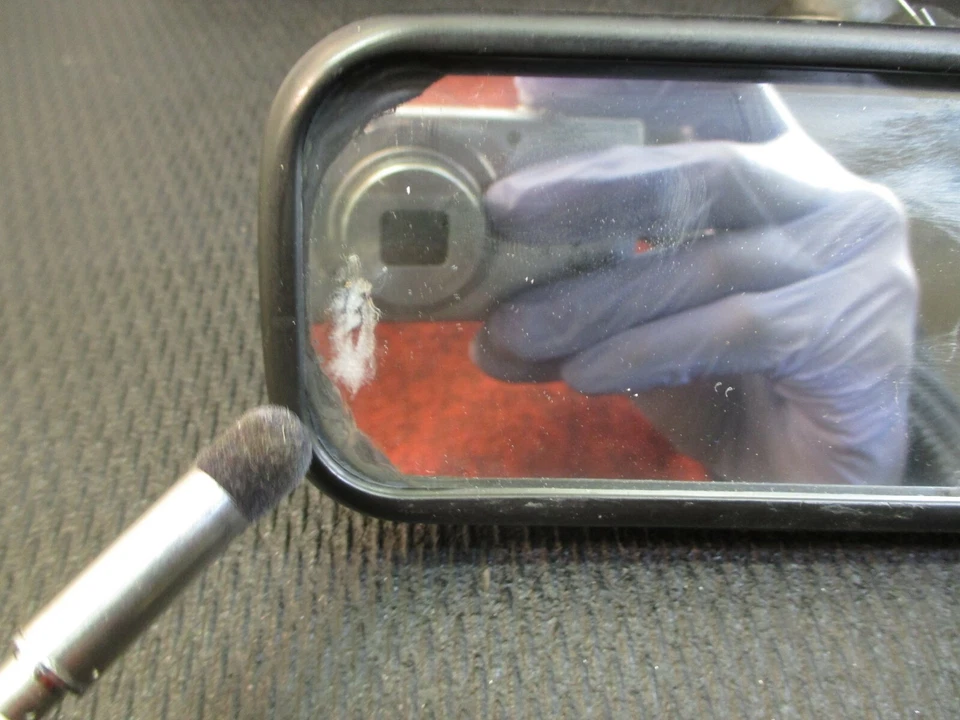 1993 Mitsubishi 3000GT OEM заводской интерьер внутреннее зеркало заднего вида (ДЕФЕКТ) - Изображение 3 из 4