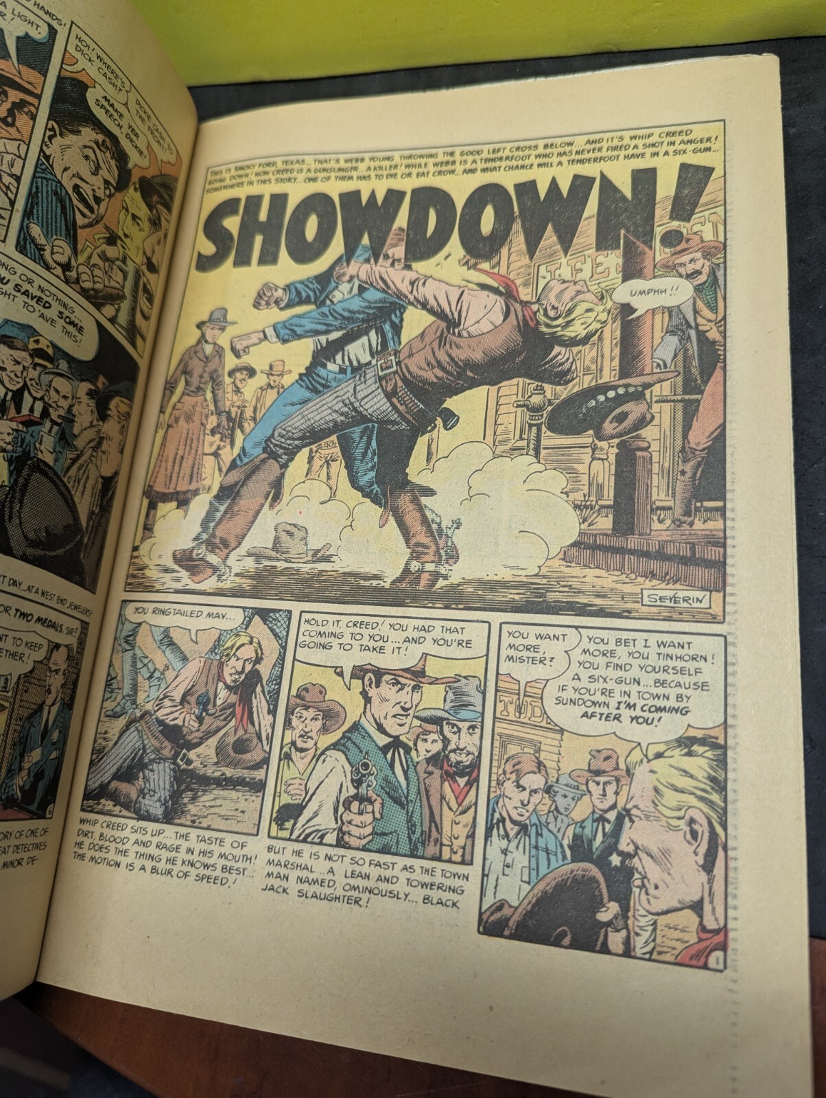 Two-Fisted Tales #37 EC Comics -VG Golden Age Pre Code Crime & Western  10¢ 