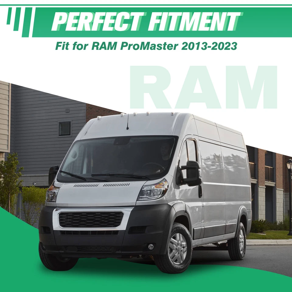 Сверхпрочный 3 бар лестница багажник на крышу подходит для 2013-2025 RAM ProMaster высокая крыша новый - Изображение 2 из 4