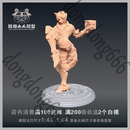 Muñeca Von Lycaon Zenless Zone Zero 1/43 miniatura resina garaje kits juguete regalo - Imagen 5 de 7