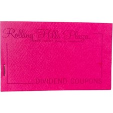 1969 Rolling Hills Plaza Dividend Coupon Booklet Los Angeles California Torranc