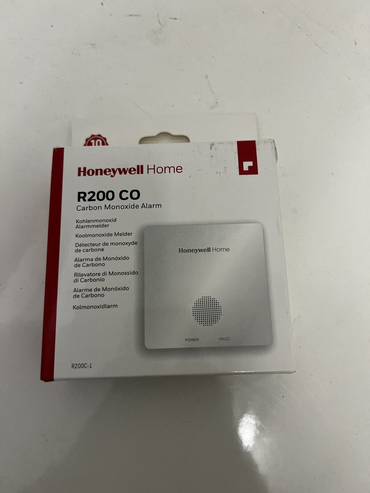 Honeywell R100 CO Carbon Monoxide Alarm R200C1 10 year life,battery & warranty eBay