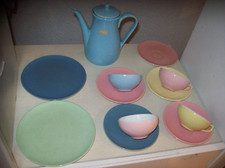 Melitta Porzellan Einzelteile Waku Kanne Teller Untertassen Tassen