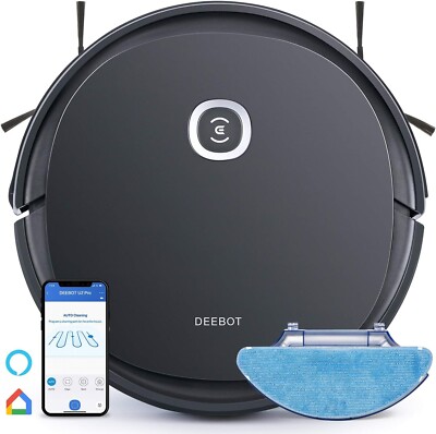ECOVACS DEEBOT OZMO U2 Pro Robot Vacuum Cleaner 2 in1 Vacuum & Mop Pet