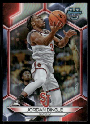 2023-24 Bowman Best University #77 Jordan Dingle Refractor