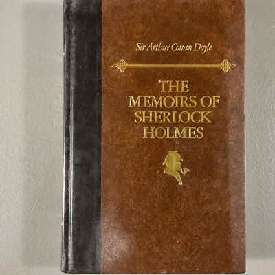 The Memoirs Of Sherlock Holmes by Sir Arthur Conan Doyle Vintage HC Book 1988