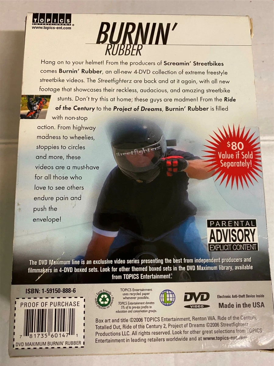 Nathaniel Ward Serrado Escrutinio "Burnin" Rubber 4 - DVD Collectors Set Made In USA Pre-Owned | eBay Nathaniel Ward Serrado Escrutinio "Burnin" Rubber 4 - DVD Collectors Set Made In USA Pre-Owned | eBay