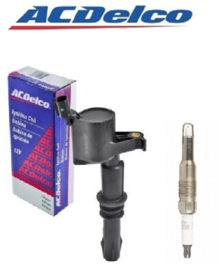 1+AcDelco BS-C1541 DG511 Ignition Coil & 1+Motorcraft Plug SP546 New