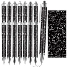 Weekgrat 48 Pcs Math Ballpoint Pen Math Party Favor Black Ink Retractable Bal...
