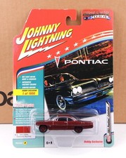 Johnny Lightning 1961 Pontiac Catalina RED POLY (2017) HOBBY EXCLUSIVE 1:64
