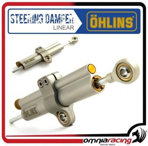 Linear Steering Damper Ohlins stroke 63mm (collarino 02230-01) - 第 1/3 張圖片