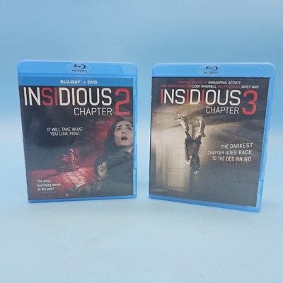 Insidious Chapter 2 & 3 Blu Ray