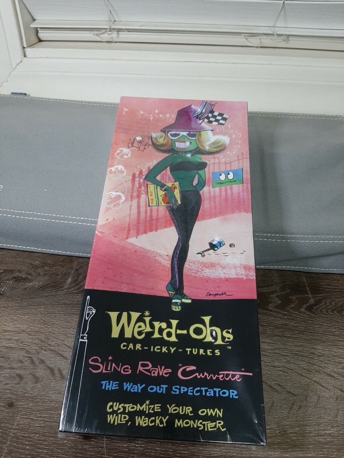 2006 WEIRD-OHS Hawk SLING RAVE CURVETTE Figure Model Kit #16017 New Sealed