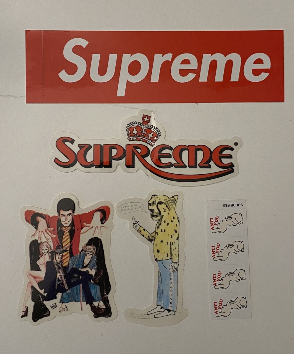 Supreme Rare Sticker Set For Skateboard *IN HAND* | eBay