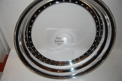 RH  AUSSENBETTEN 3,75X18  38 LOCH, ARTEC, AC SCHNITZER, BRAND NEW,ZERTIF.HERST.