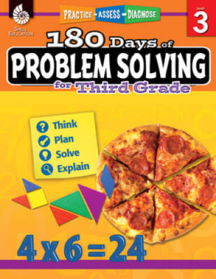 180 Days of Problem Solving for Third Grade (180 Days of Practice) - VERY GOOD