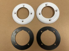 HAYWARD SPX1408B INLET/RETURN FITTING FACEPLATE AND GASKET FOR SPX1408 SET OF 2
