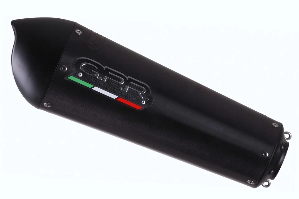 ESCAPE DUCATI 900 SS SPORT 1991-2002 DOBLE GPR GPE NERO HOMOLOGADO SLIP ON Foto 2 de 4