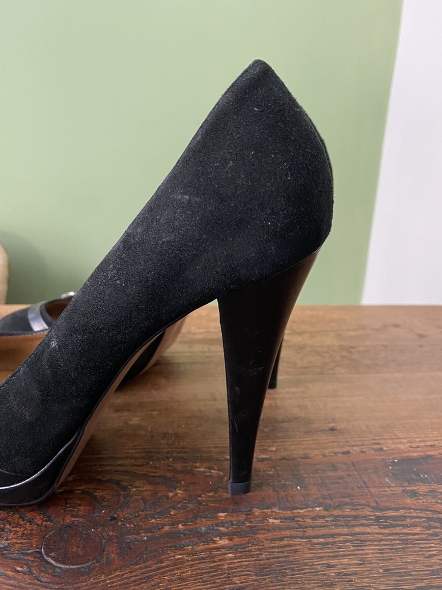 Escarpins Hobbs Of London Croft - Talons Hauts Contrastés En Cuir - Taille UK 6 - Occasion Bon état