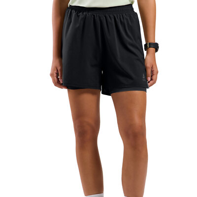 Odlo Essential 2-in-1 4inch Shorts Lady |323971-15000| Luftig mit Handytasche