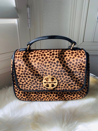 tory burch leopard bag