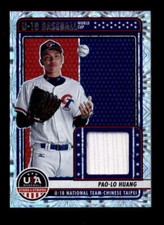 PAO-LO HUANG 2023 USA STARS & STRIPES U-18 WORLD CUP JERSEY RELIC BF1944